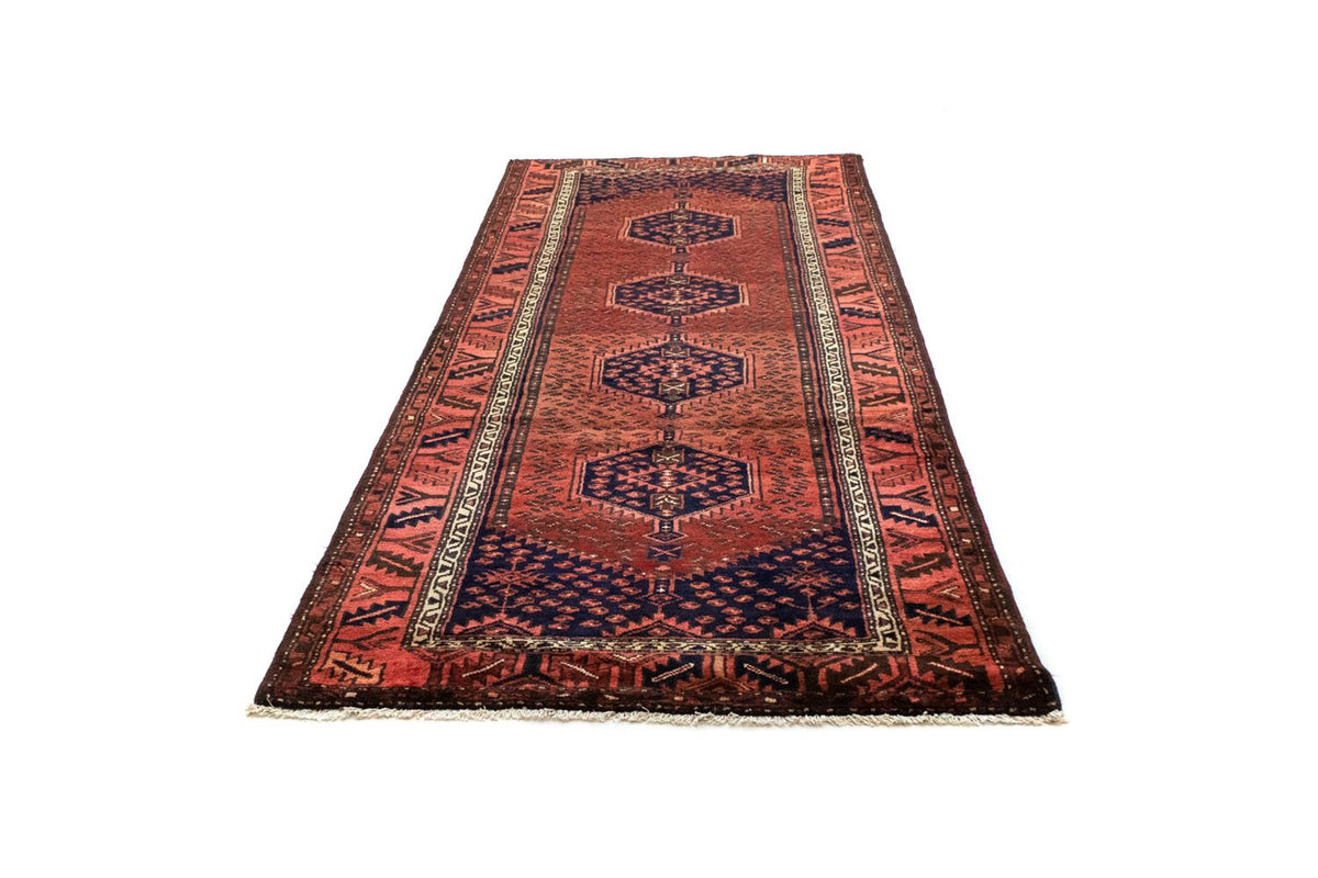 Loper Perzisch Tapijt - Nomadisch - 315 x 120 cm - blauw