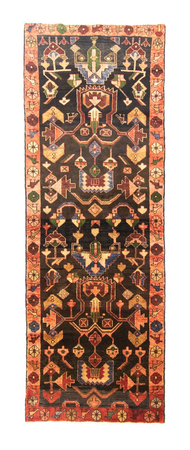 Loper Perzisch Tapijt - Nomadisch - 296 x 105 cm - blauw