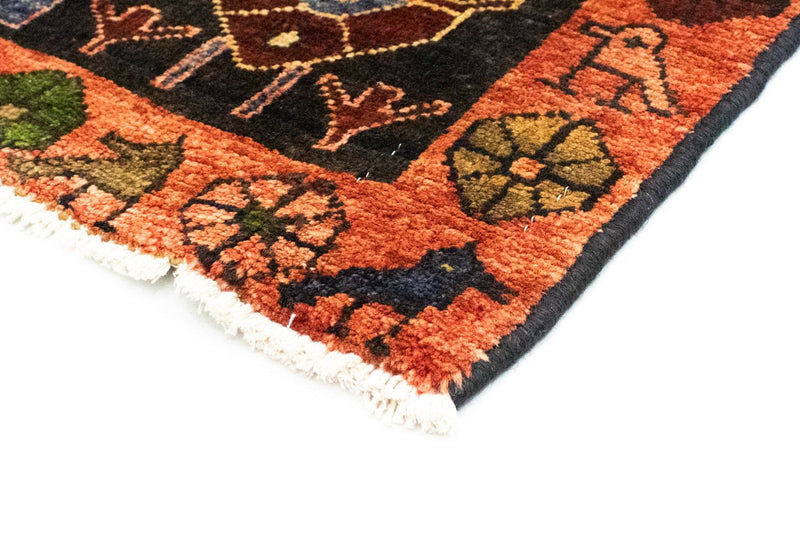 Loper Perzisch Tapijt - Nomadisch - 296 x 105 cm - blauw