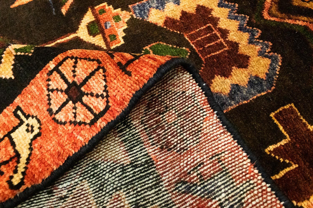 Loper Perzisch Tapijt - Nomadisch - 296 x 105 cm - blauw