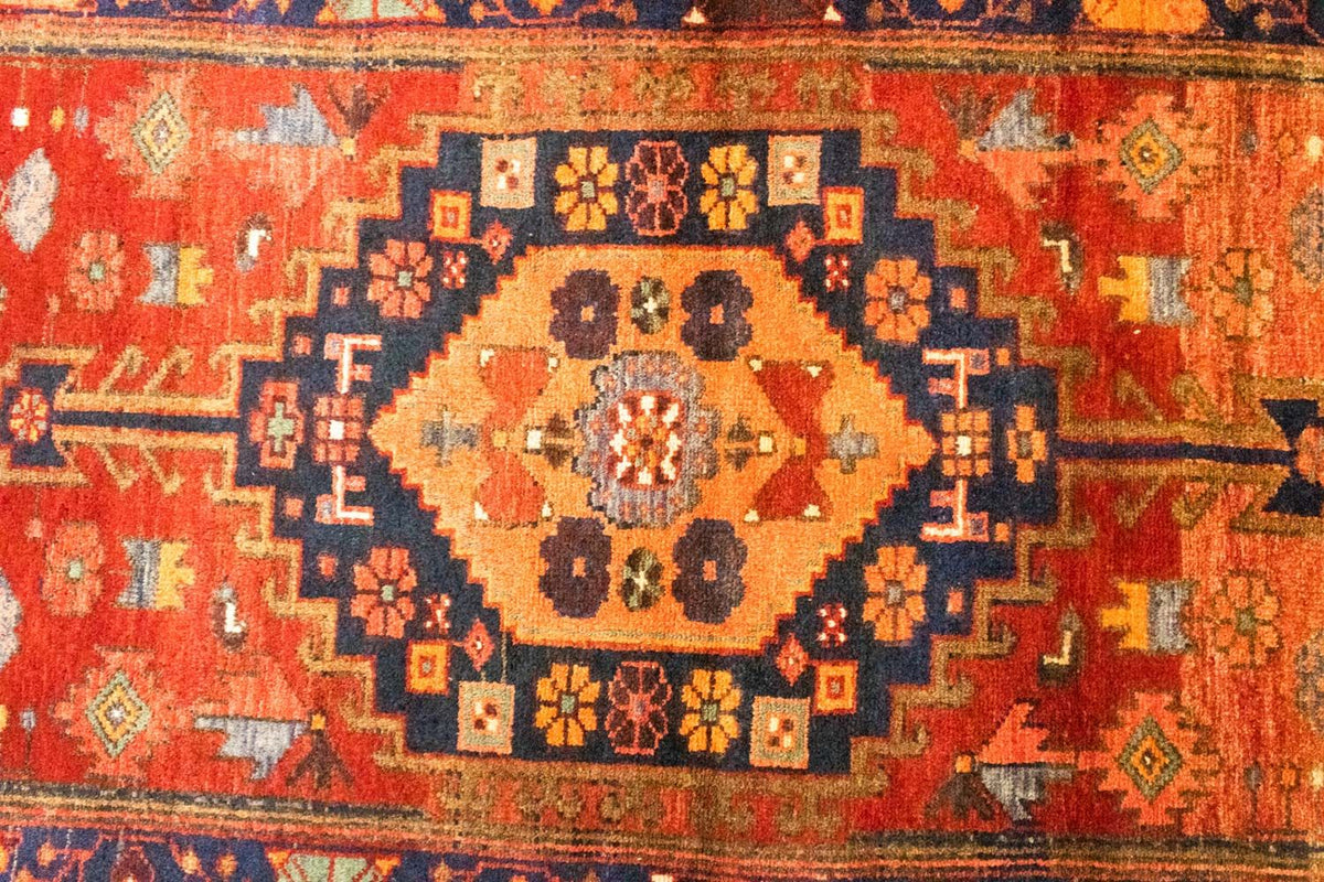 Loper Perzisch Tapijt - Nomadisch - 290 x 103 cm - oranje