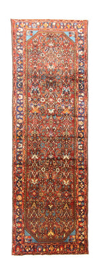 Loper Perzisch Tapijt - Nomadisch - 318 x 100 cm - bruin