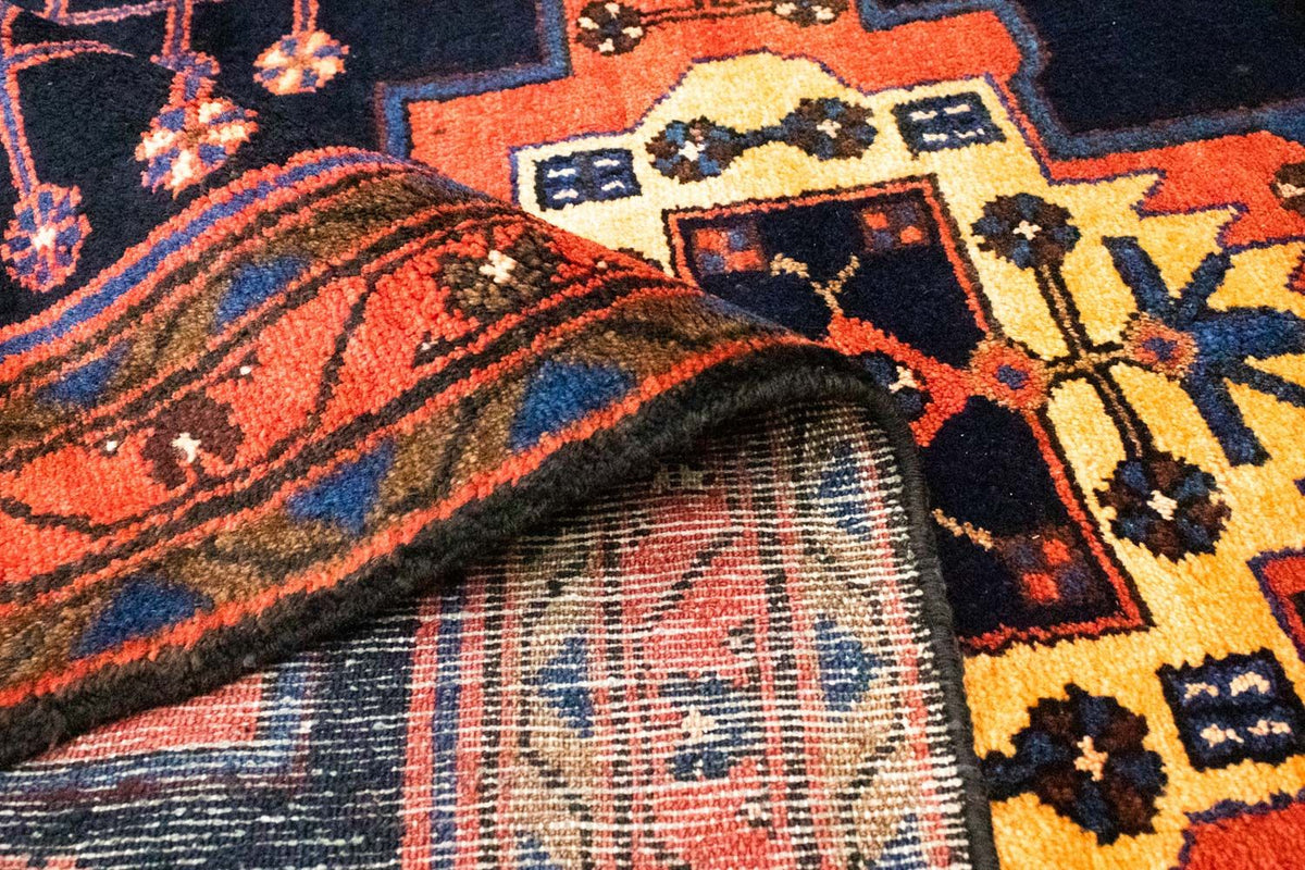 Loper Perzisch Tapijt - Nomadisch - 305 x 115 cm - blauw