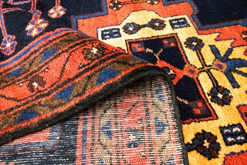 Loper Perzisch Tapijt - Nomadisch - 305 x 115 cm - blauw