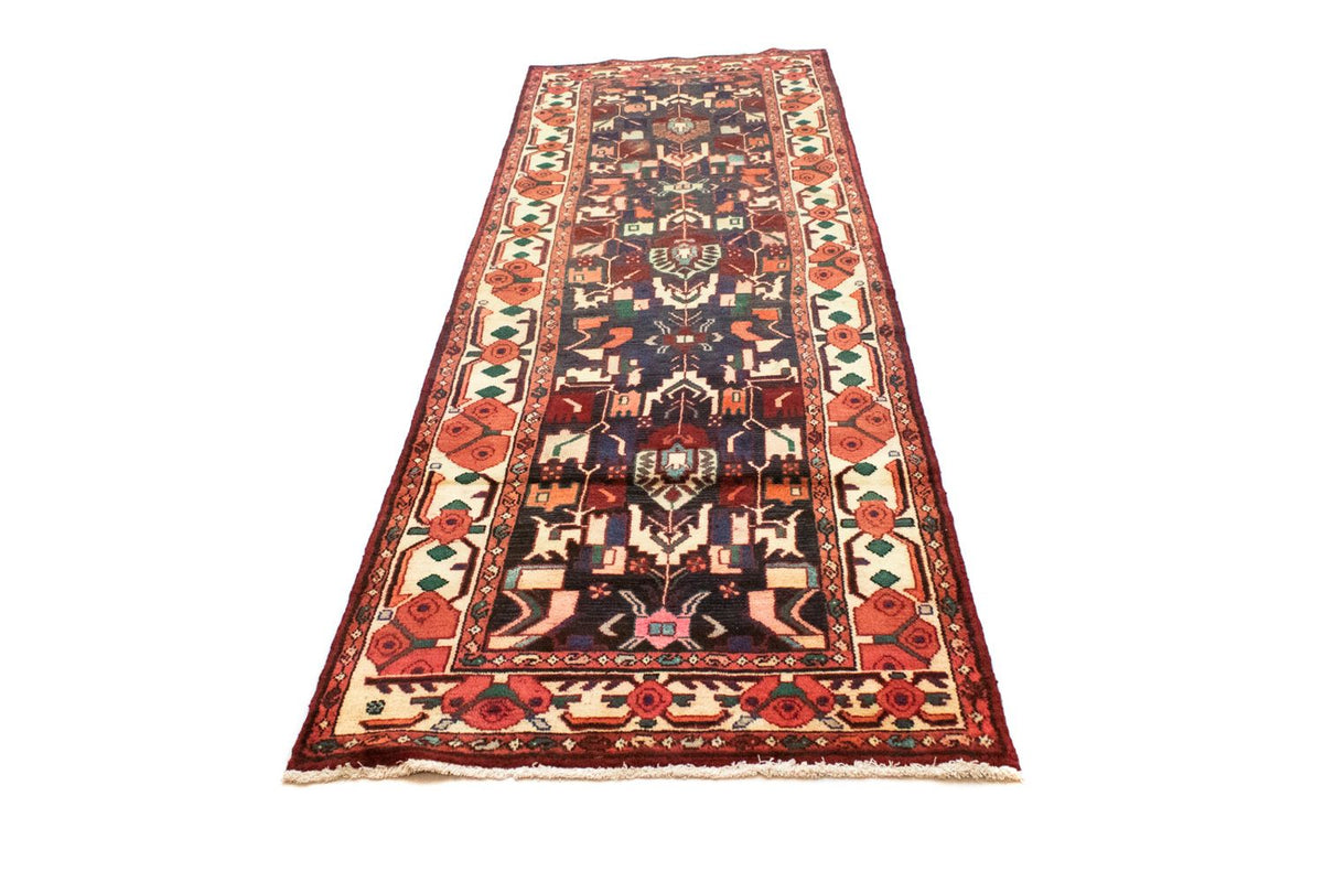 Loper Perzisch Tapijt - Nomadisch - 307 x 96 cm - blauw