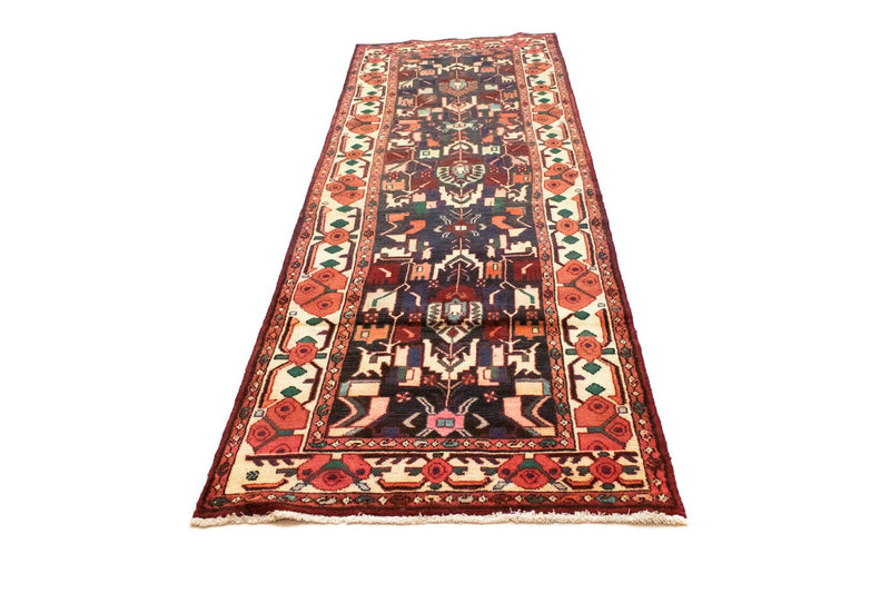 Loper Perzisch Tapijt - Nomadisch - 307 x 96 cm - blauw