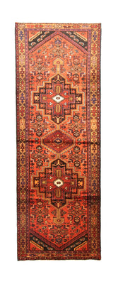 Loper Perzisch Tapijt - Nomadisch - 290 x 103 cm - oranje