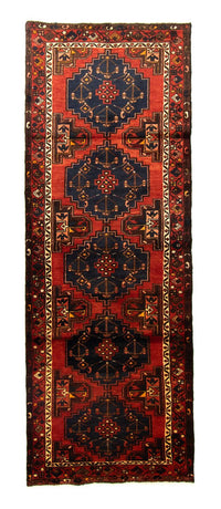 Loper Perzisch Tapijt - Nomadisch - 305 x 105 cm - blauw