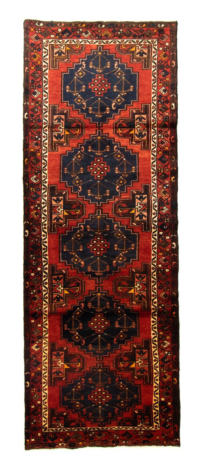 Loper Perzisch Tapijt - Nomadisch - 305 x 105 cm - blauw