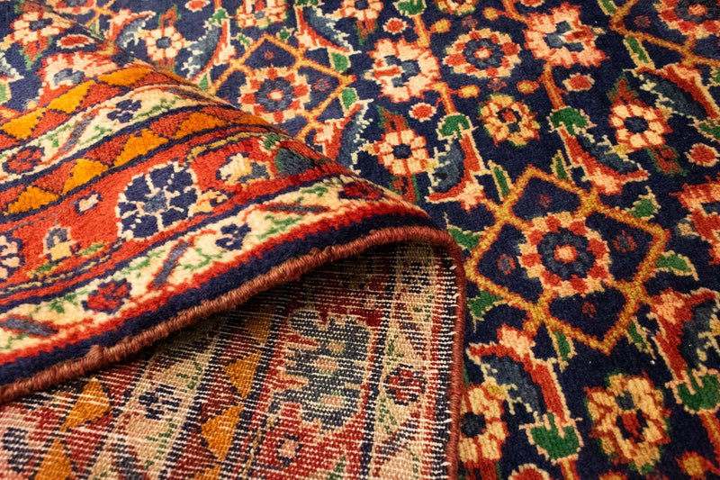 Loper Perzisch Tapijt - Nomadisch - 400 x 108 cm - blauw