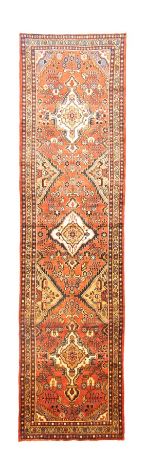Loper Perzisch Tapijt - Nomadisch - 400 x 101 cm - oranje