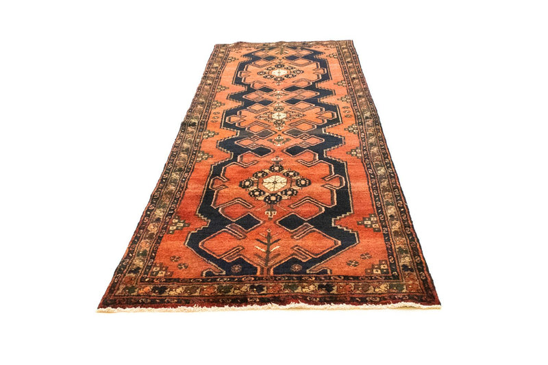 Loper Perzisch Tapijt - Nomadisch - 301 x 106 cm - blauw