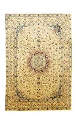 Perzisch tapijt - Keshan - 353 x 240 cm - beige