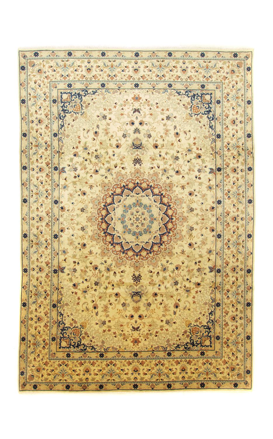 Perzisch tapijt - Keshan - 353 x 240 cm - beige