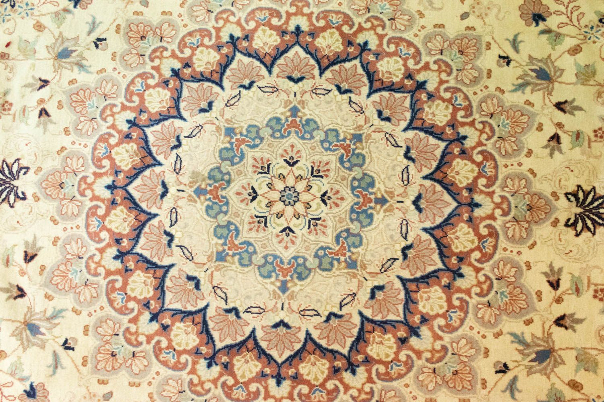 Perzisch tapijt - Keshan - 353 x 240 cm - beige