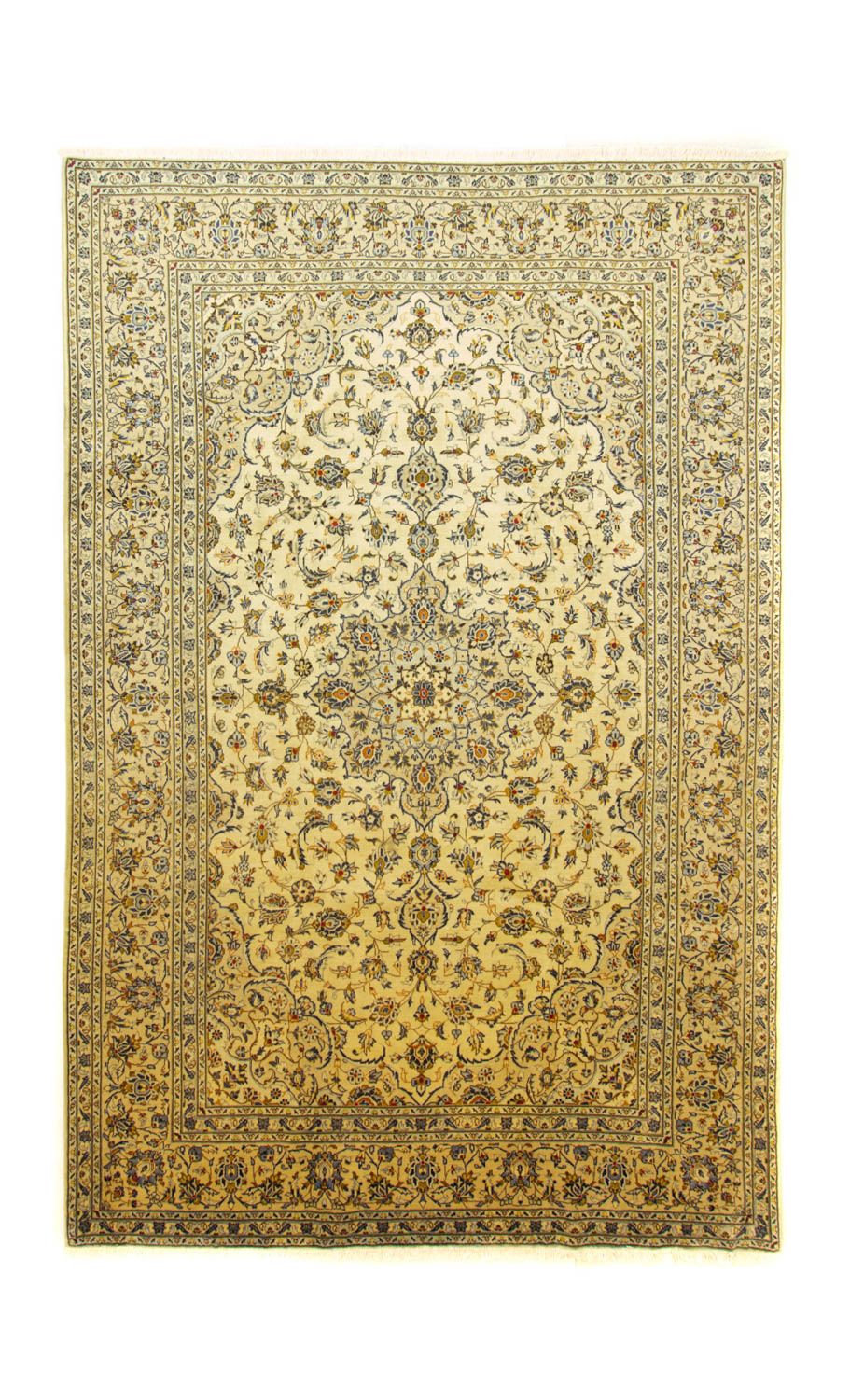 Perzisch tapijt - Keshan - 355 x 245 cm - beige