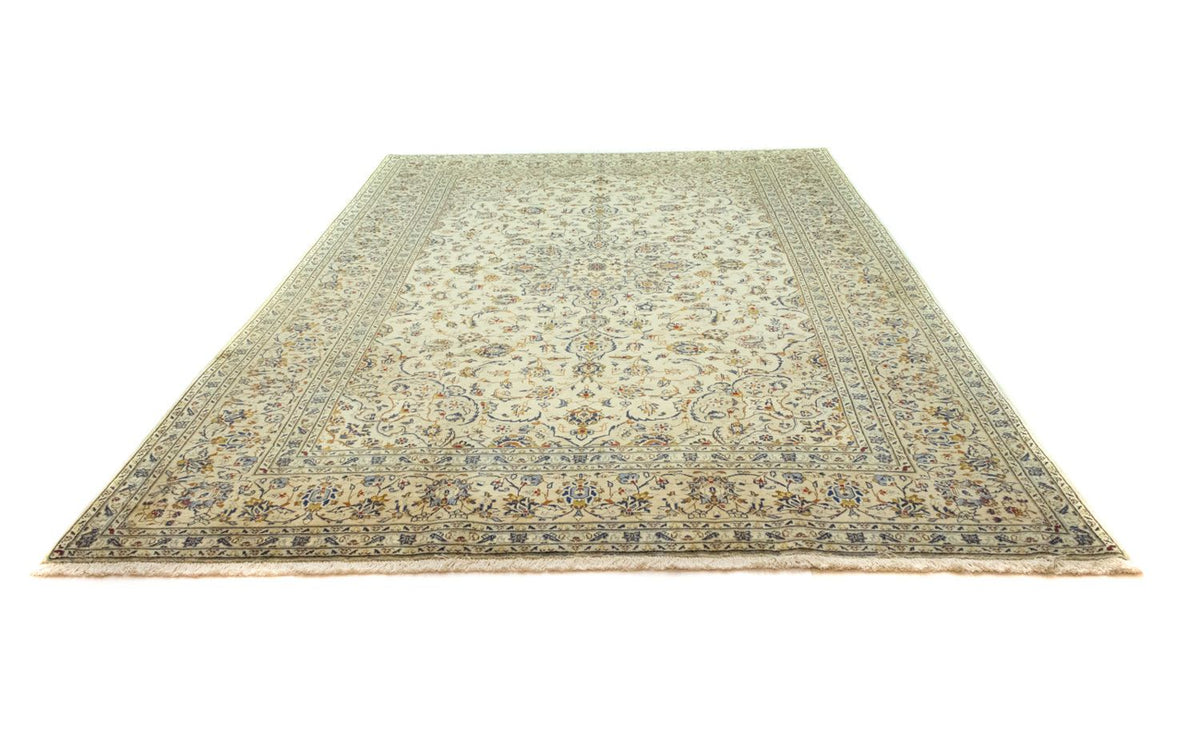Perzisch tapijt - Keshan - 355 x 245 cm - beige