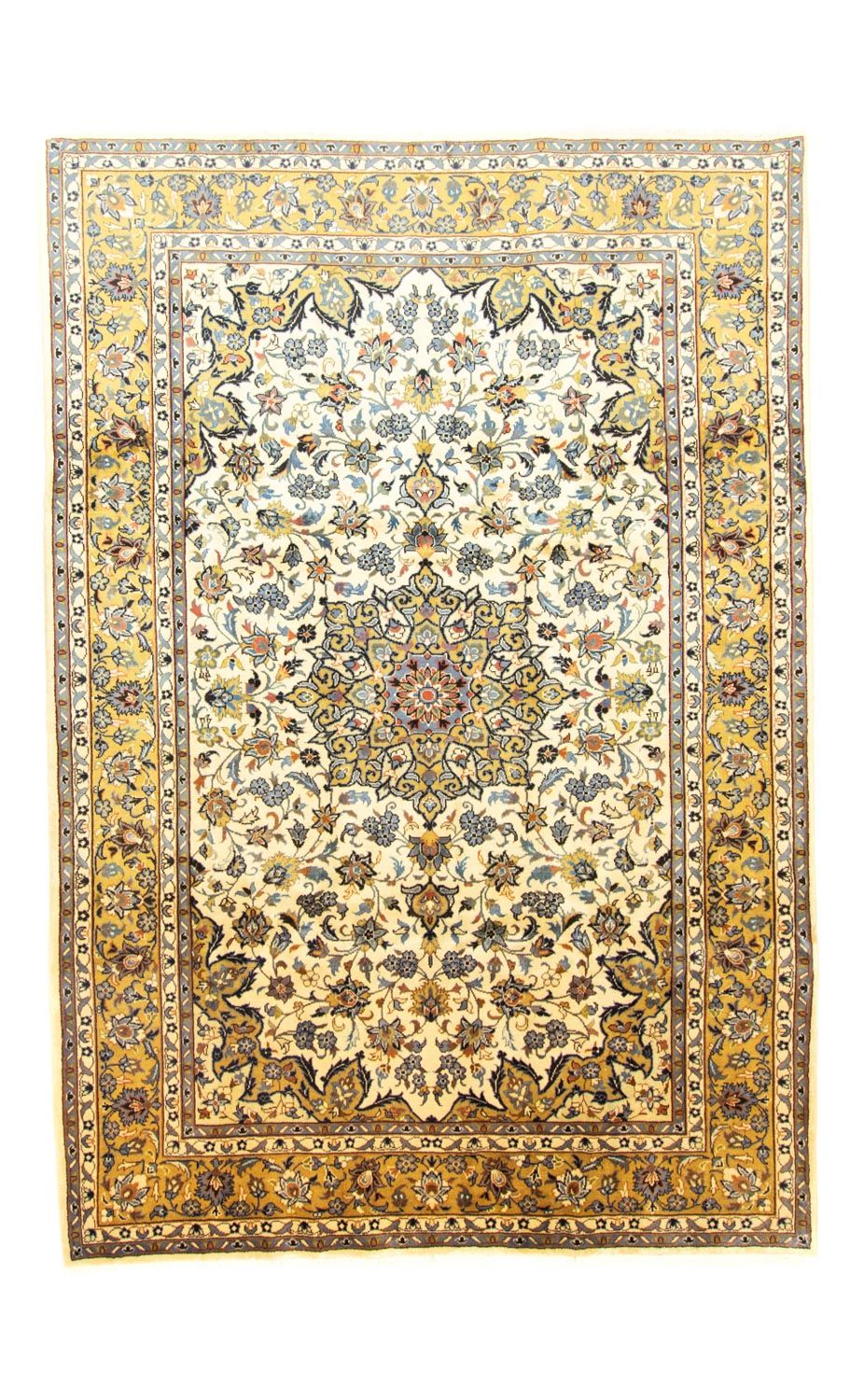 Perzisch tapijt - Keshan - 320 x 215 cm - beige