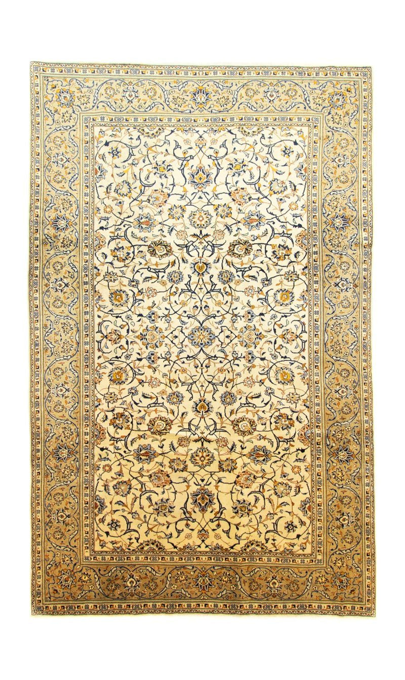 Perzisch tapijt - Keshan - 378 x 237 cm - beige