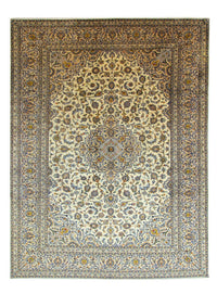 Perzisch tapijt - Keshan - 402 x 296 cm - beige