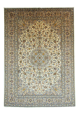 Perzisch tapijt - Keshan - 405 x 294 cm - beige
