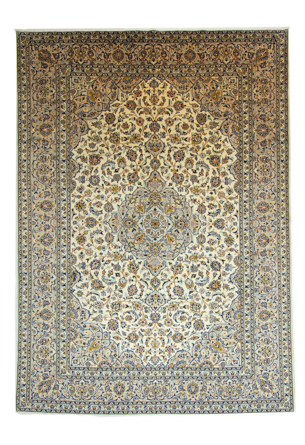Perzisch tapijt - Keshan - 405 x 294 cm - beige