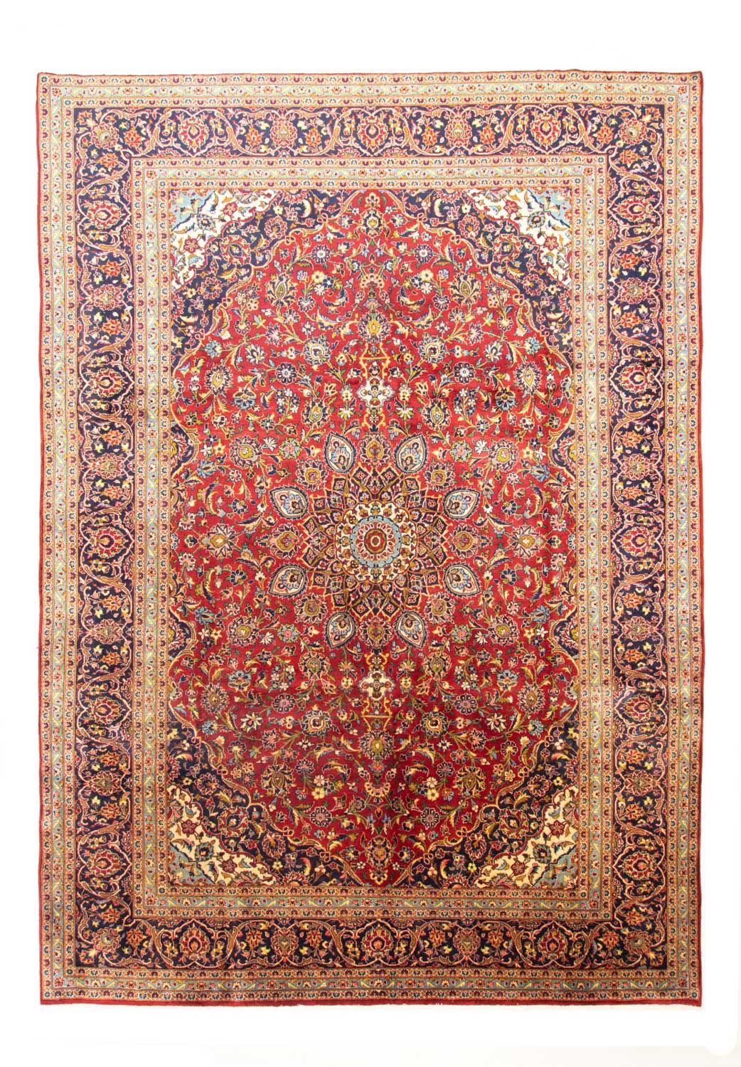 Perzisch tapijt - Keshan - 407 x 292 cm - rood