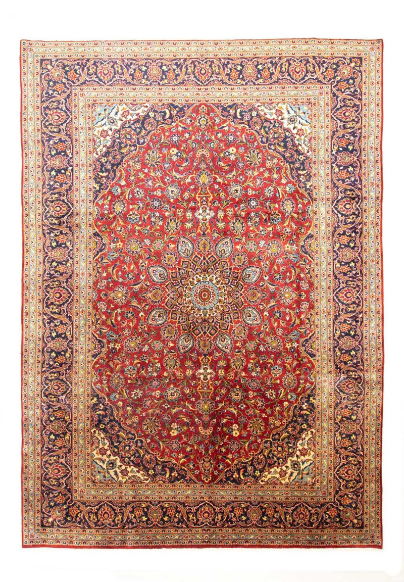 Perzisch tapijt - Keshan - 407 x 292 cm - rood