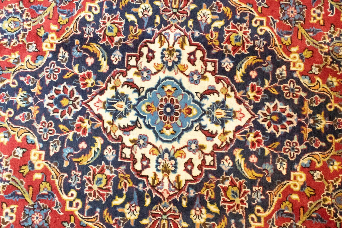 Perzisch tapijt - Keshan - 414 x 297 cm - oranje