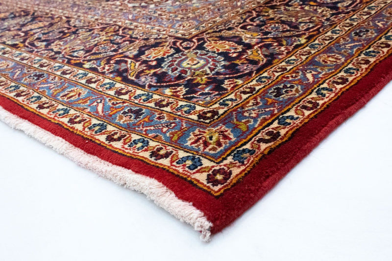 Perzisch tapijt - Keshan - 384 x 303 cm - blauw