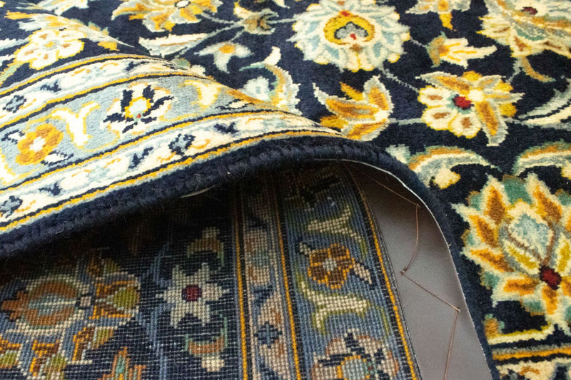 Perzisch tapijt - Keshan - 412 x 307 cm - blauw