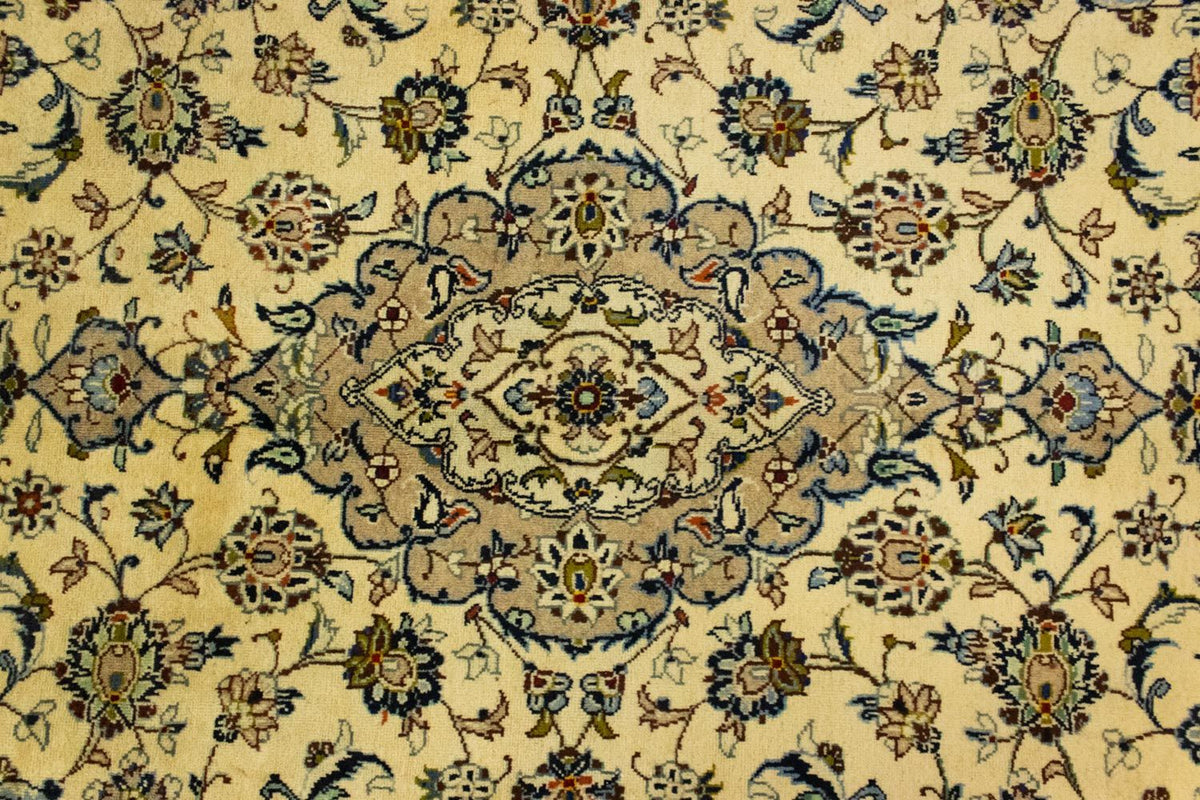 Perzisch tapijt - Keshan - 300 x 198 cm - beige