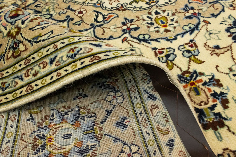 Perzisch tapijt - Keshan - 300 x 198 cm - beige