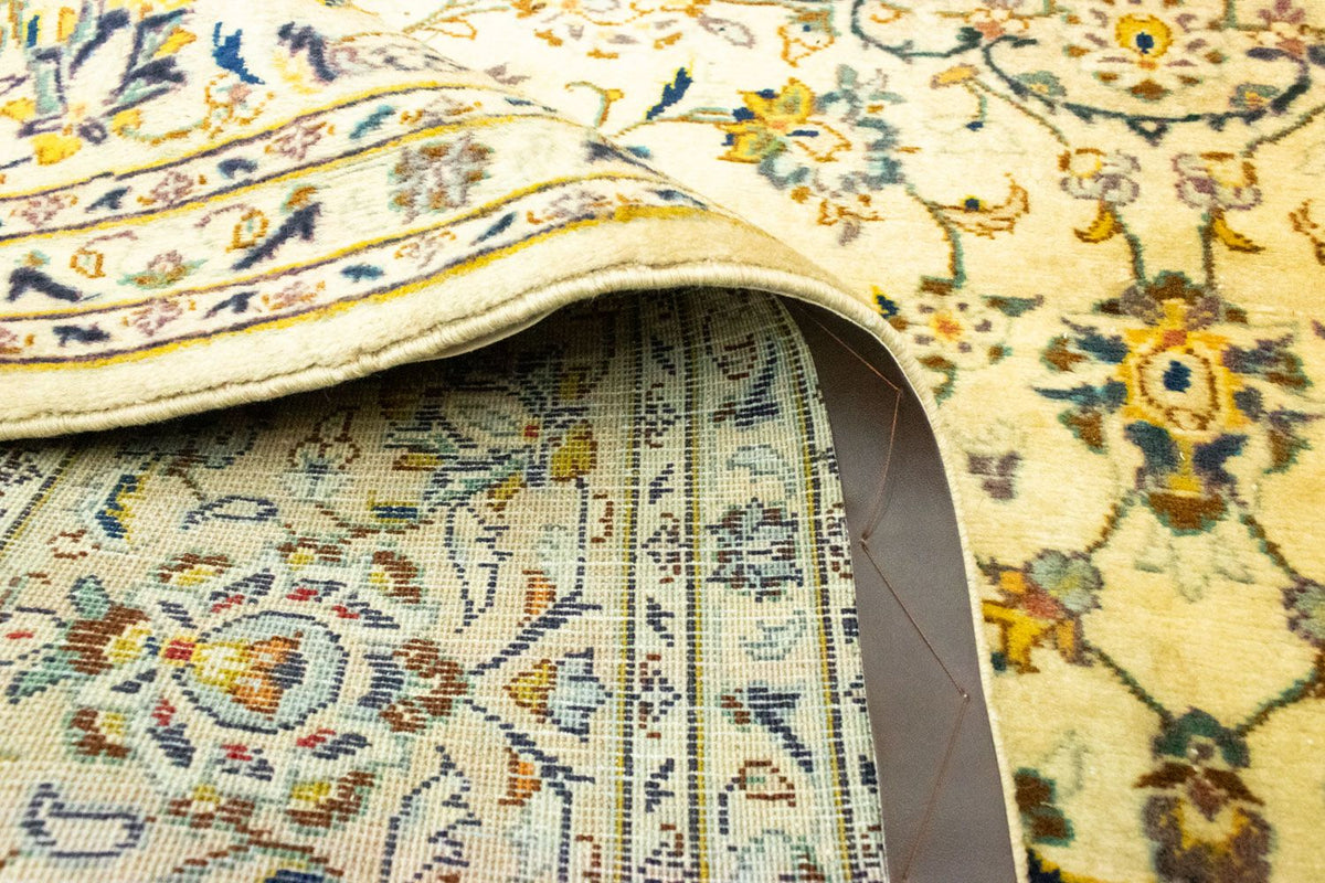 Perzisch tapijt - Keshan - 300 x 202 cm - beige
