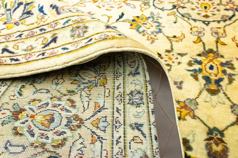 Perzisch tapijt - Keshan - 300 x 202 cm - beige