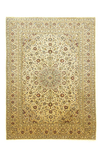 Perzisch tapijt - Keshan - 350 x 252 cm - beige