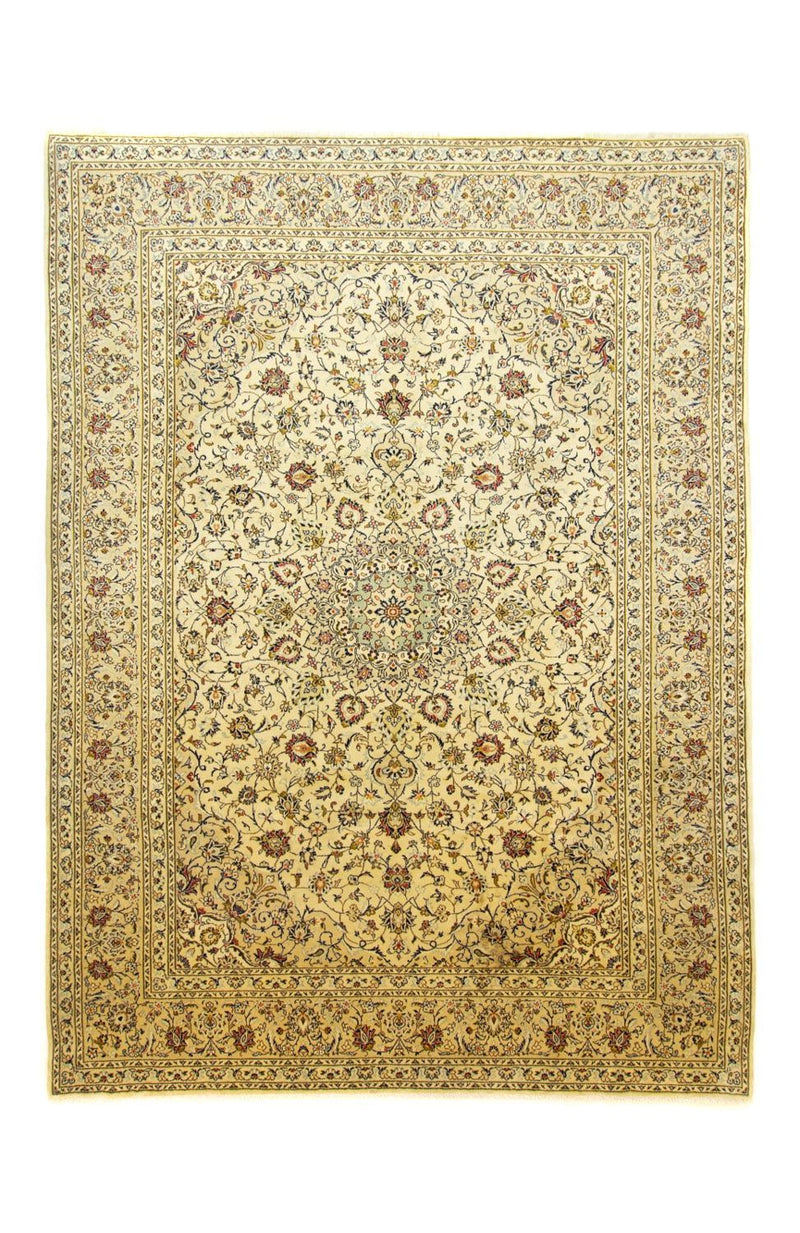 Perzisch tapijt - Keshan - 350 x 252 cm - beige