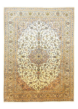 Perzisch tapijt - Keshan - 404 x 292 cm - beige