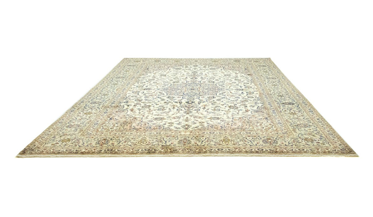 Perzisch tapijt - Keshan - 404 x 292 cm - beige