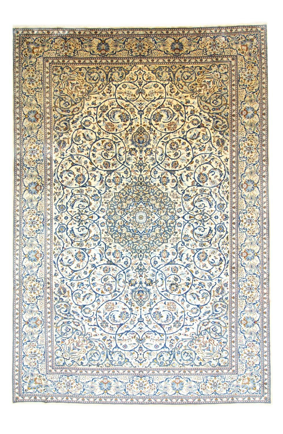 Perzisch tapijt - Keshan - 402 x 281 cm - beige