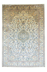 Perzisch tapijt - Keshan - 402 x 281 cm - beige