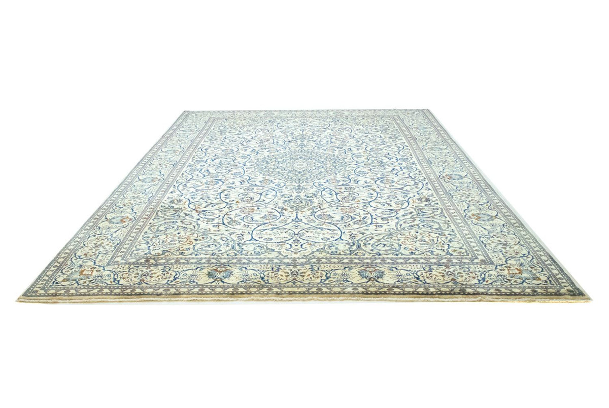 Perzisch tapijt - Keshan - 402 x 281 cm - beige
