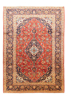 Perzisch tapijt - Keshan - 349 x 246 cm - oranje