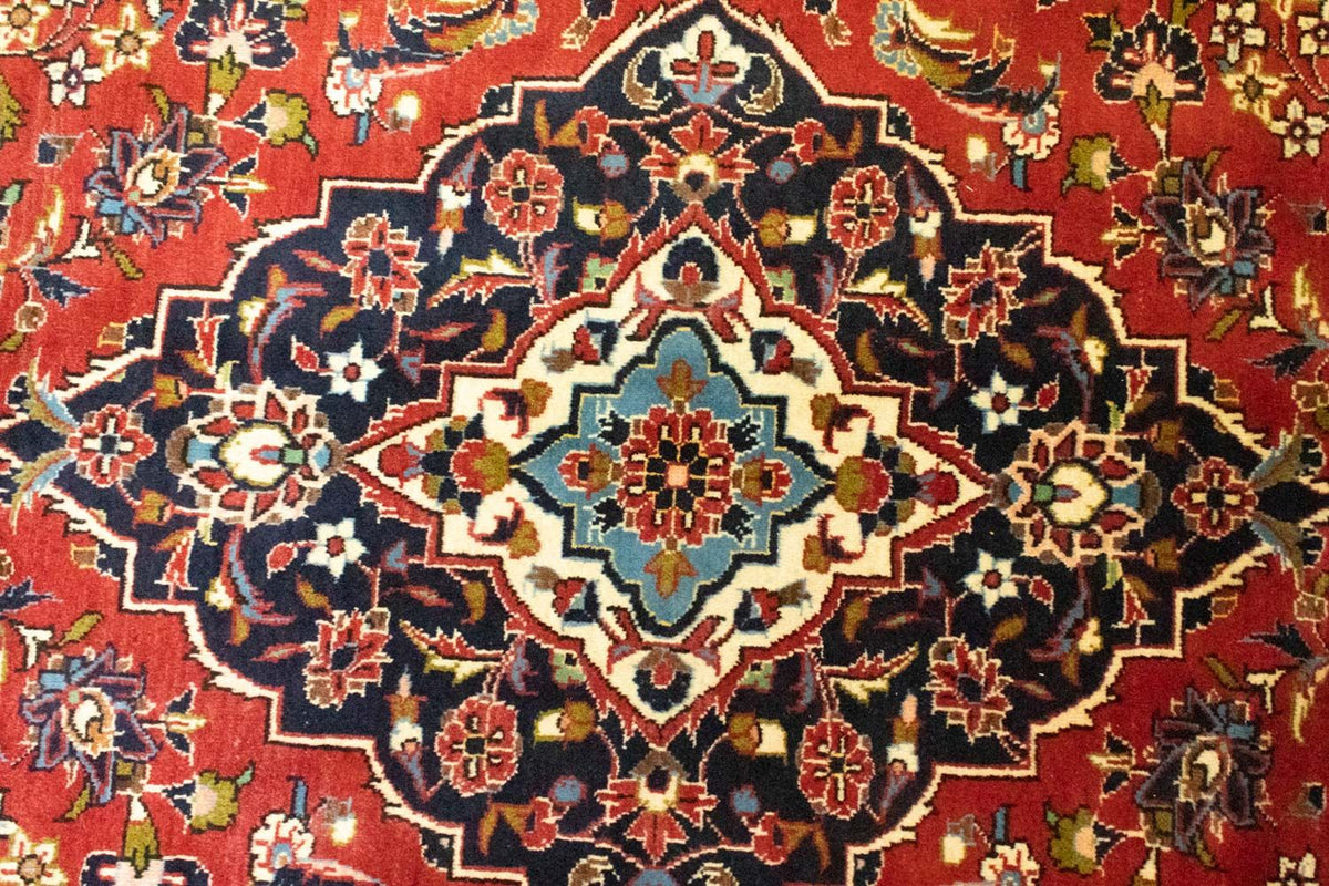 Perzisch tapijt - Keshan - 349 x 246 cm - oranje