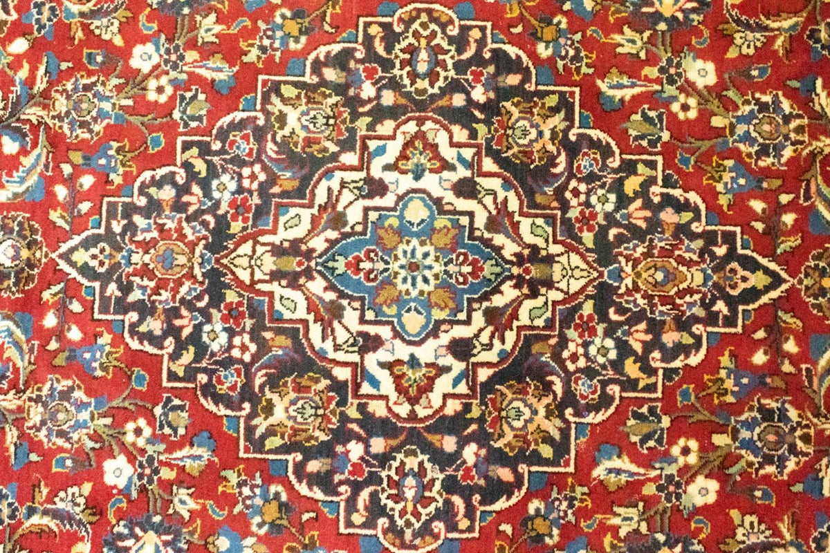 Perzisch tapijt - Keshan - 356 x 251 cm - rood