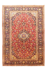 Perzisch tapijt - Keshan - 358 x 248 cm - rood