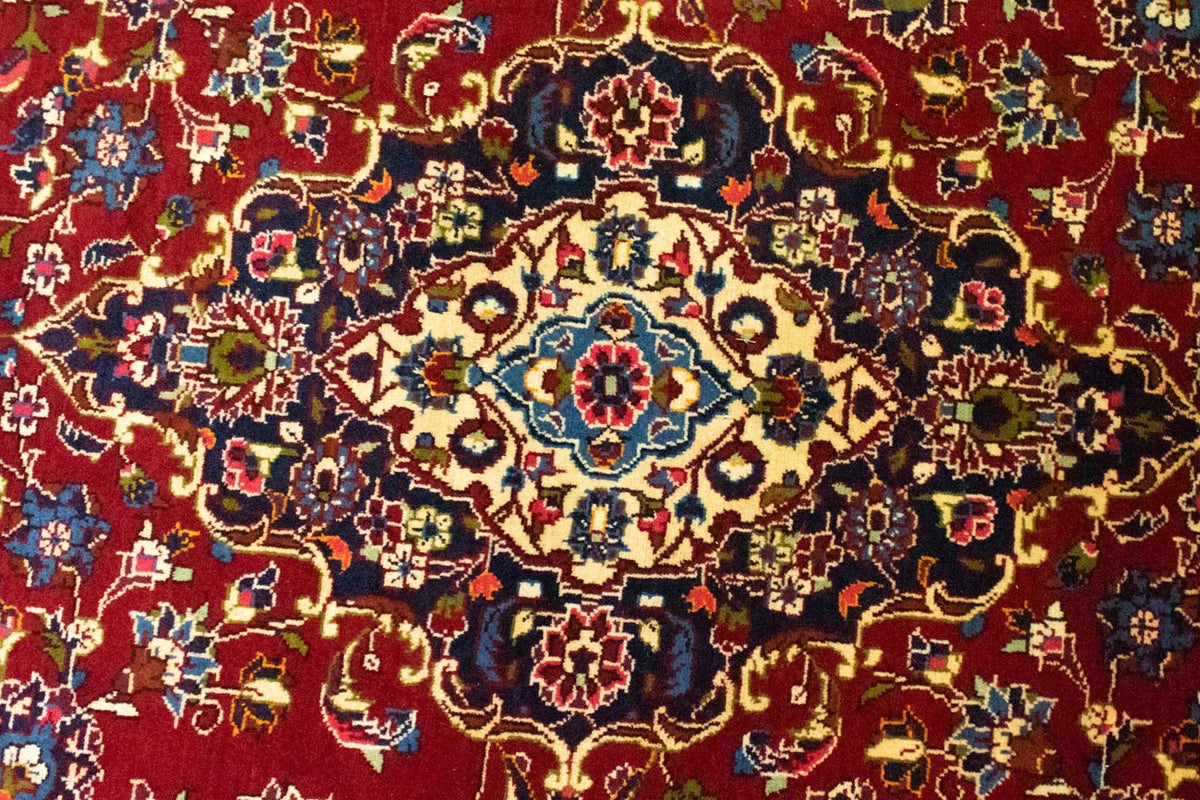 Perzisch tapijt - Keshan - 361 x 244 cm - rood