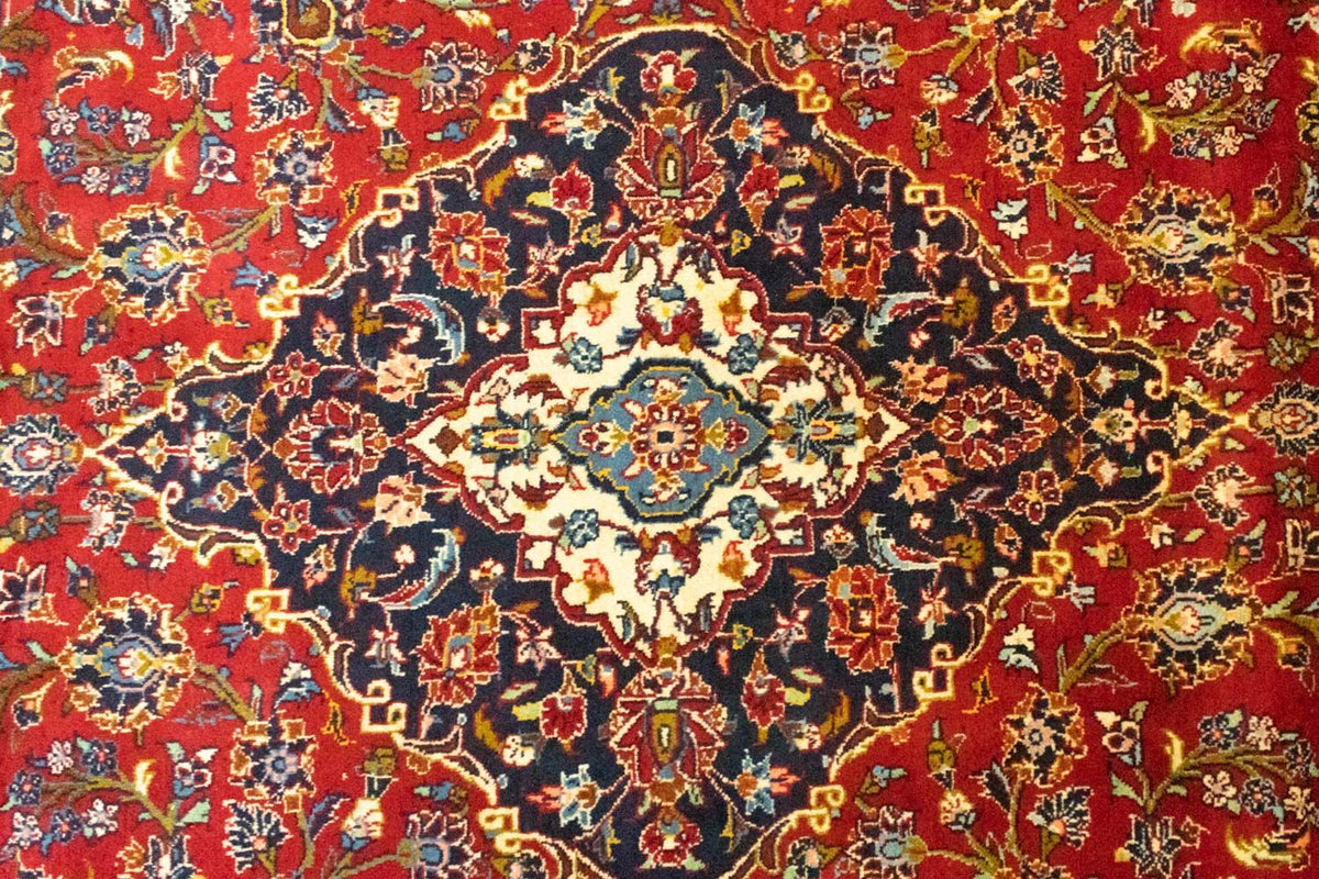 Perzisch tapijt - Keshan - 358 x 255 cm - rood