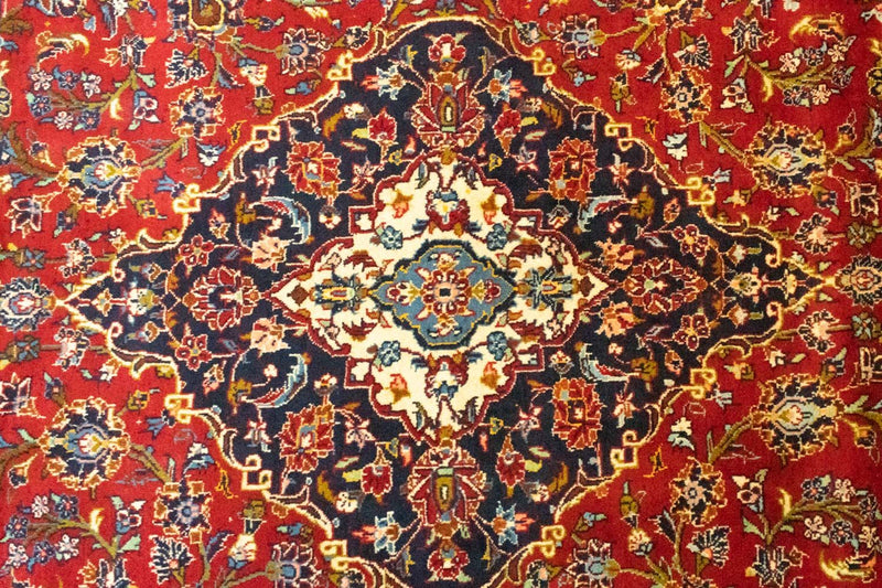 Perzisch tapijt - Keshan - 358 x 255 cm - rood