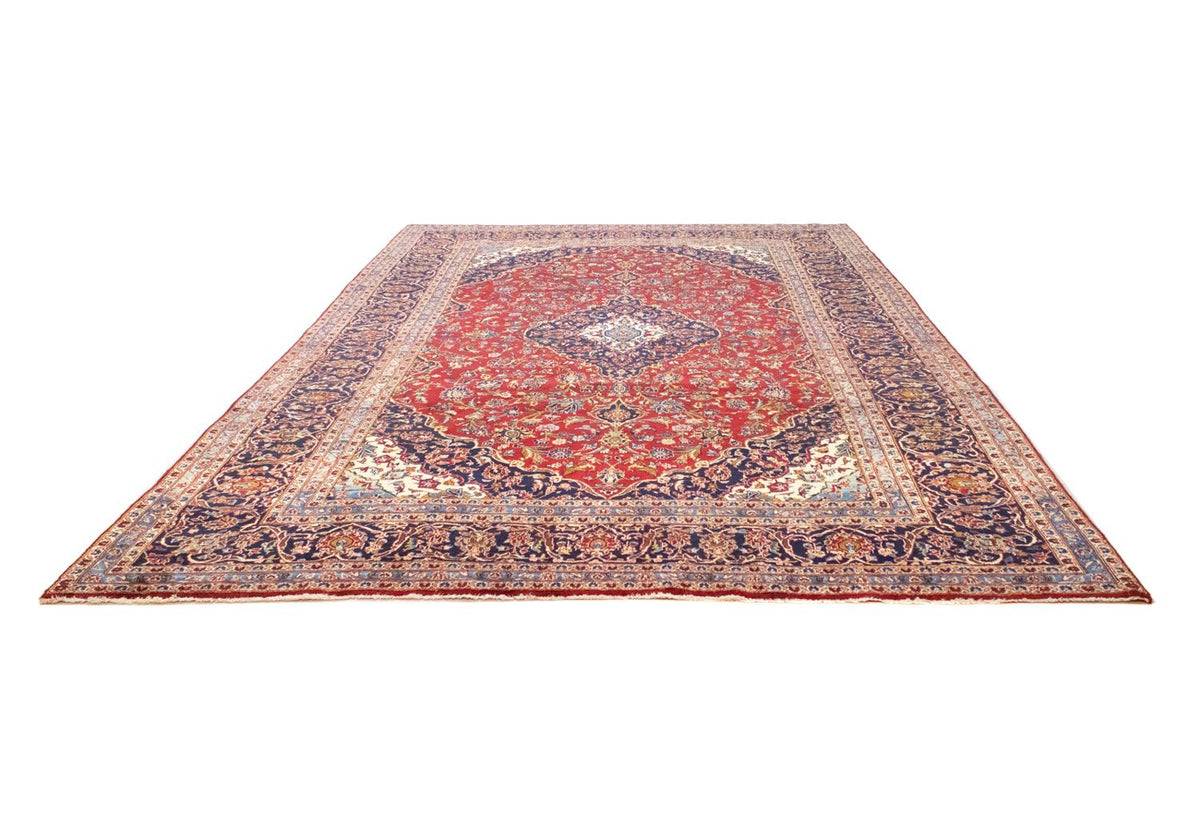Perzisch tapijt - Keshan - 358 x 255 cm - rood